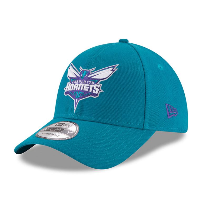 Gorras New Era 9forty Azules - Charlotte Hornets The League Teal 85719LVQG